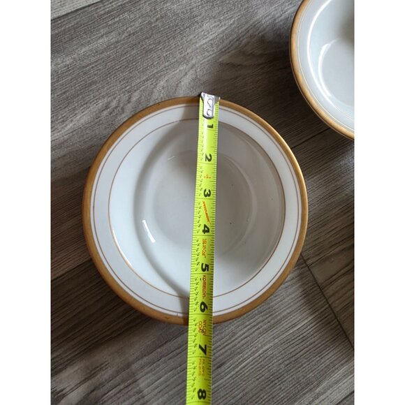 Vintage Syracuse Old Colony Golden Rimmed Soup Bowls Set Of 5 - Picture 5 of 5